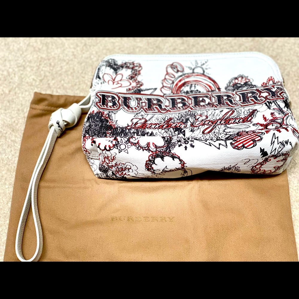 Burberry Canvas Pouch